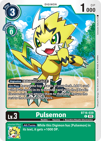 Pulsemon BT16-039 Full hd image