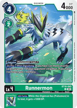 Runnermon BT16-043