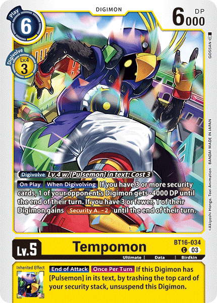 Tempomon BT16-034 Full hd image