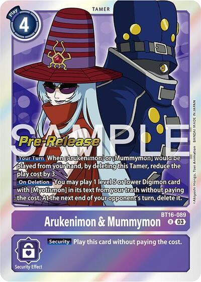 Arukenimon & Mummymon Full hd image