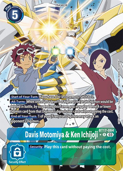 Davis Motomiya & Ken Ichijoji BT17-084 Crop image Wallpaper