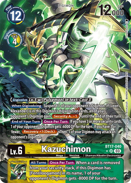 Kazuchimon BT17-040 Crop image Wallpaper