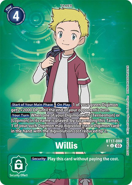 Willis BT17-088 Crop image Wallpaper