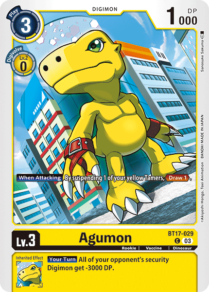 Agumon - BT17-029 Full hd image