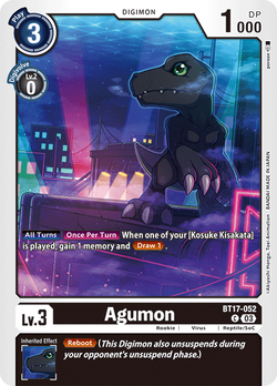 Agumon - BT17-052