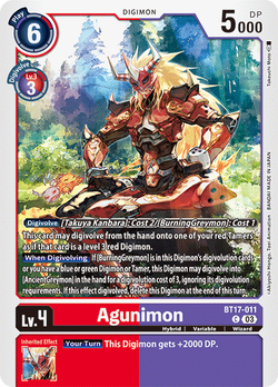 Agunimon BT17-011 image