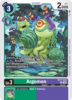 Argomon - BT17-042