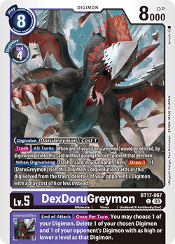 DexDoruGreymon BT17-067 image