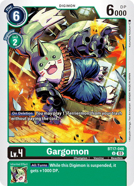 Gargomon BT17-046 Full hd image