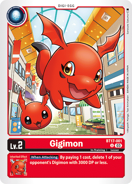 Gigimon BT17-001 Full hd image