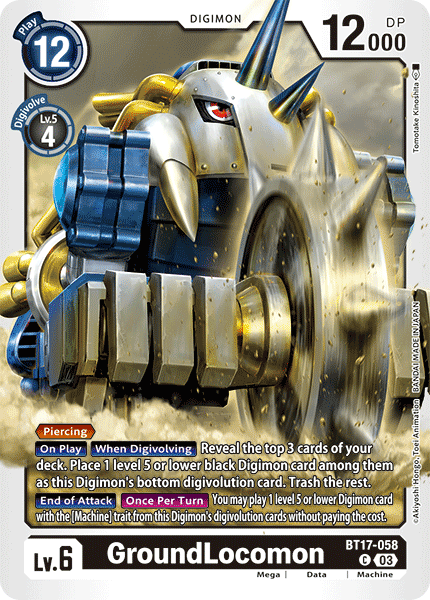 GroundLocomon BT17-058 Full hd image