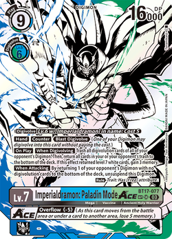 Imperialdramon: Paladin Mode ACE BT17-077