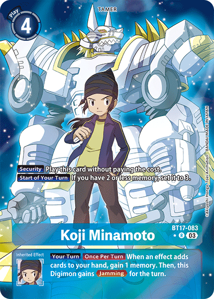 Koji Minamoto BT17-083 Full hd image