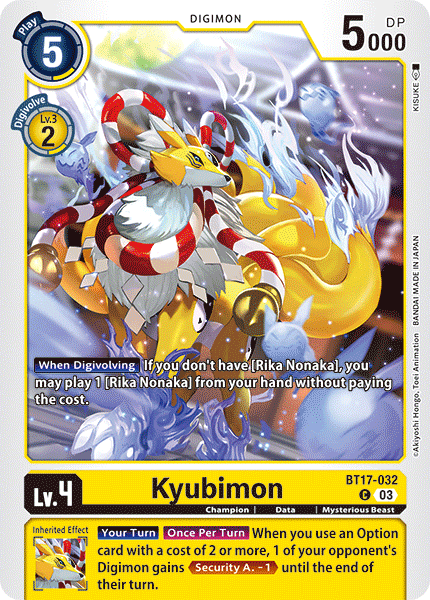 Kyubimon BT17-032 Full hd image