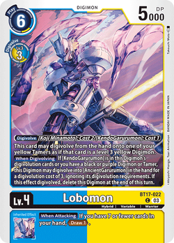 Lobomon BT17-022