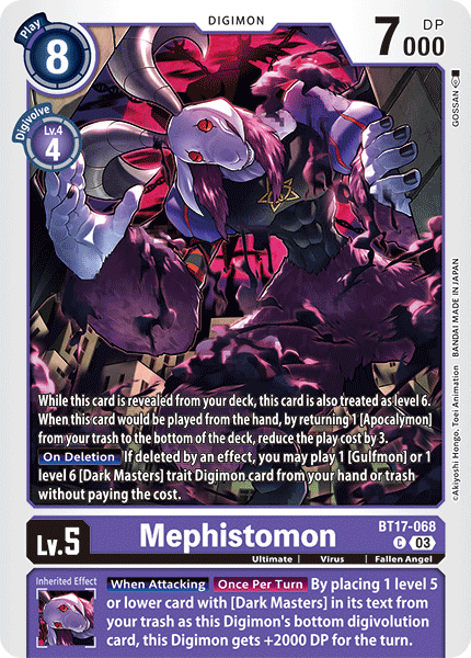 Mephistomon BT17-068 Full hd image