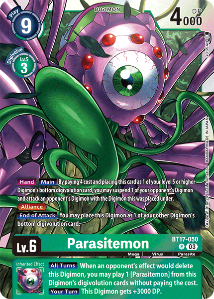 Parasitemon BT17-050 Full hd image