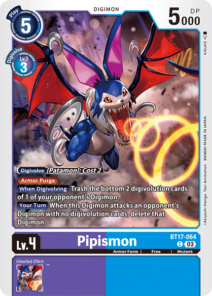 Pipismon BT17-064 Full hd image