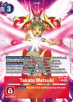 Takato Matsuki BT17-080 image