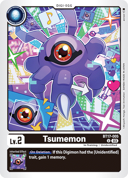 Tsumemon BT17-005 Full hd image