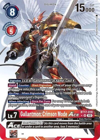 Gallantmon: Crimson Mode ACE