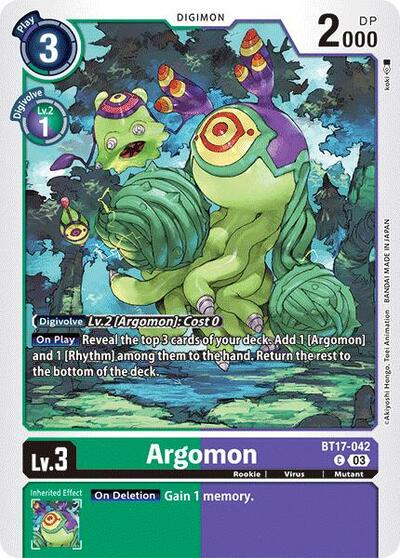 Argomon - BT17-042 Full hd image