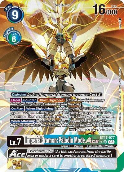 Imperialdramon: Paladin Mode ACE Full hd image