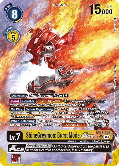 ShineGreymon: Burst Mode ACE Full hd image