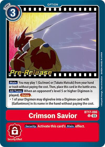 Crimson Savior Full hd image