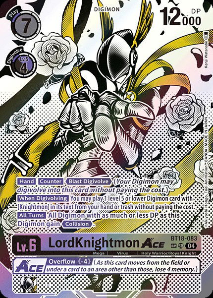 LordKnightmon ACE BT18-083 Crop image Wallpaper