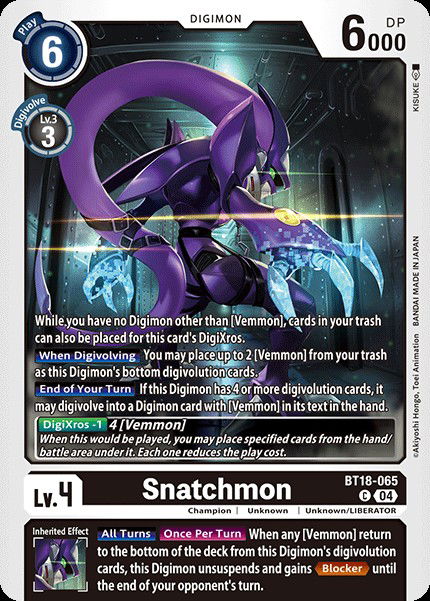 Snatchmon BT18-065 Crop image Wallpaper