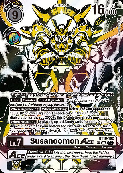 Susanoomon ACE BT18-102 Crop image Wallpaper