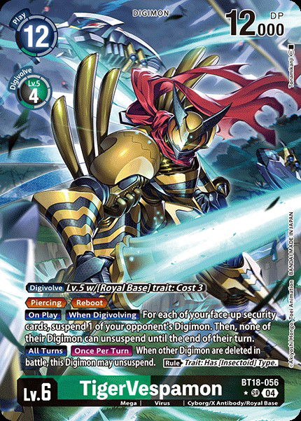 TigerVespamon BT18-056 Crop image Wallpaper