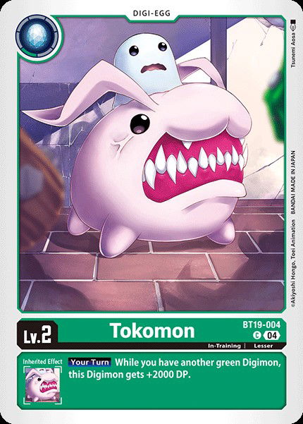 Tokomon BT19-004 Crop image Wallpaper