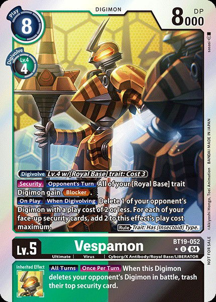 Vespamon BT19-052 Crop image Wallpaper