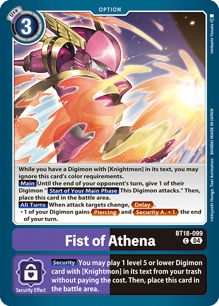 Fist of Athena BT18-099 Full hd image