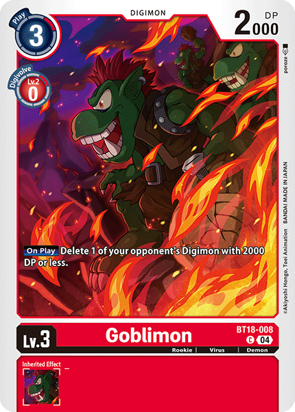 Goblimon BT18-008 Full hd image