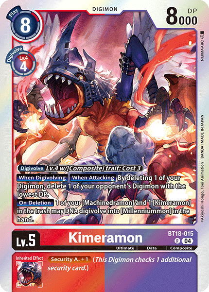 Kimeramon - BT18-015 Full hd image