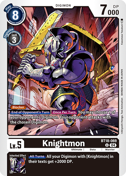 Knightmon BT18-069 Full hd image