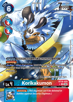 Korikakumon BT18-025