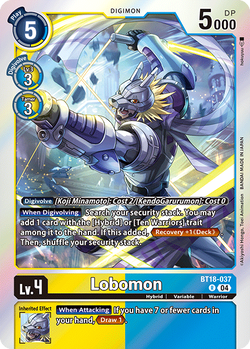 Lobomon BT18-037 image