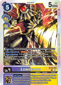 Loweemon BT18-076 image