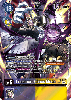 Lucemon: Chaos Mode BT18-082