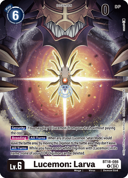 Lucemon: Larva BT18-086 Full hd image