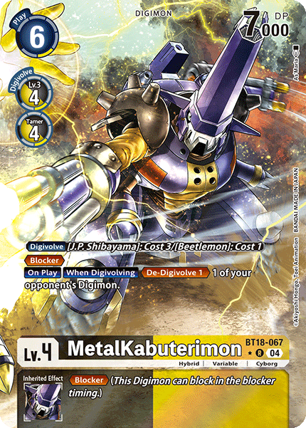 MetalKabuterimon BT18-067 Full hd image