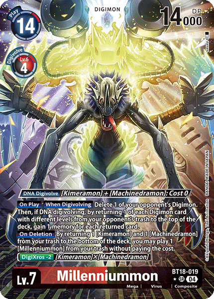 Millenniummon BT18-019 Full hd image