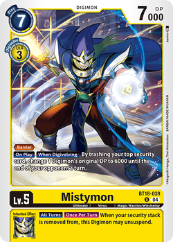 Mistymon BT18-039 image