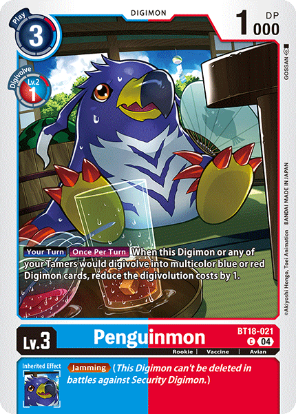 Penguinmon BT18-021 Full hd image