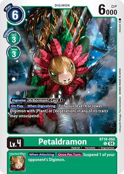 Petaldramon BT18-050