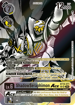 ShadowSeraphimon ACE BT18-071